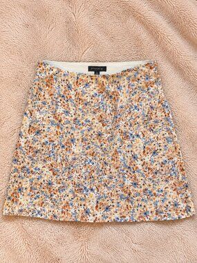 Dynamite Floral Mini Skirt